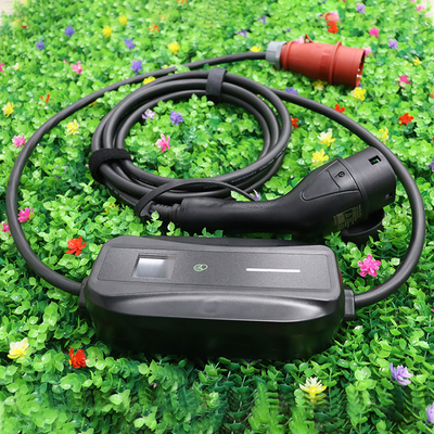 AC Type 2 Type 1 Ev sạc xe ô tô di động 11kw Sạc pha đơn