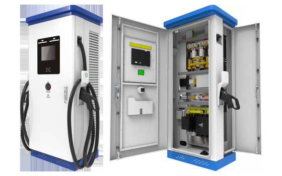 DC 240kW Dc Sân bay sạc nhanh CCS2 7in màn hình cảm ứng FRID IP54