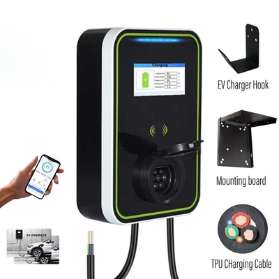 Khách sạn Căn hộ Chiếc xe Ev Box Trạm sạc CCS2 GB/T Level 1 2 Charger Plug