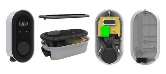 Hộp sạc tường loại 2 7KW 11KW 22KW Mức 1 2 EV EU UK FR Bồ Đào Nha