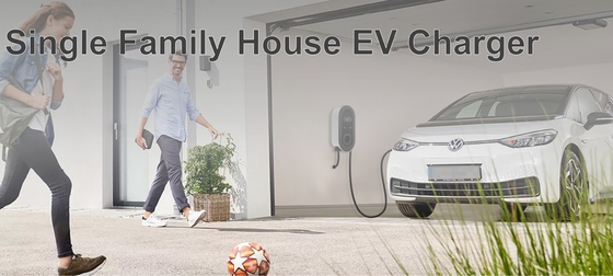 Hộp sạc tường loại 2 7KW 11KW 22KW Mức 1 2 EV EU UK FR Bồ Đào Nha