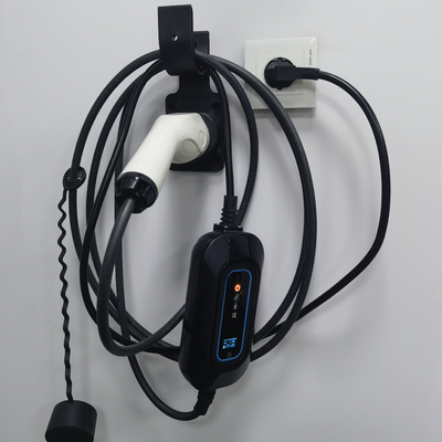 3.5KW 7KW 11KW AC Plug Charge EV Home Level 1 2 Ev Sạc nhà ô tô di động