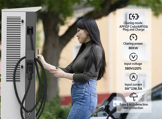 Nhà Ev Dc Sạc nhanh Trạm sạc 200V-1000V AC380V 50/60Hz