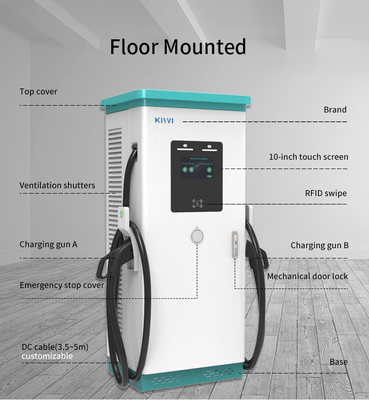 Màn hình quảng cáo Công cộng thương mại DC EV sạc nhanh 180KW 240KW