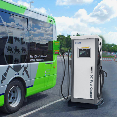 Công viên giải trí và trung tâm mua sắm Sân sạc EV 60kw với mã scan QRCode Bắt đầu