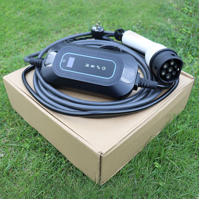3.5kw Level 2 EV Bộ sạc di động Cắm sạc Khởi động 16A Điện ngoài trời
