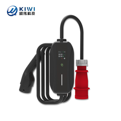 Loại 2 Cắm và cáp 11kW 380V 16A Bộ sạc EV di động để sạc xe điện