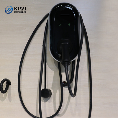 Trạm sạc EV thông minh 7KW với phát hiện cách nhiệt và phát hiện nhiệt độ cắm