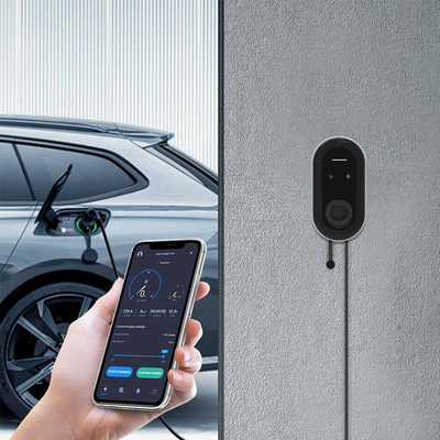 Bảo vệ rò rỉ RCD IP54 5KW 22KW AC EV sạc đống cho Tesla tại Công viên giải trí