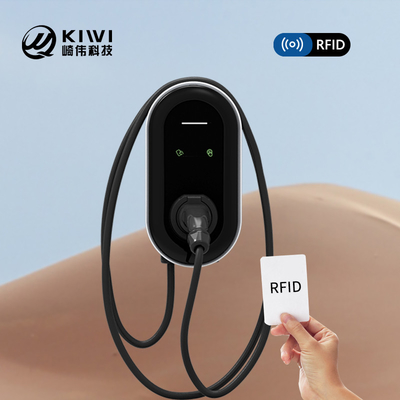 Loại 2 22kW Ba pha AC Output hiện tại EV sạc Wallbox với RFID ứng dụng OCPP chức năng