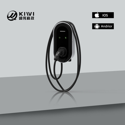 Loại 2 22kW Ba pha AC Output hiện tại EV sạc Wallbox với RFID ứng dụng OCPP chức năng