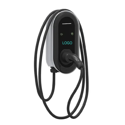 Máy sạc xe điện cấp 2 7kw với cắm Ev loại 2 và cài đặt trên tường