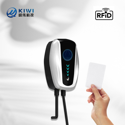 50Hz±10Hz Tần số lưới loại 2 Trạm sạc EV với Kiwi Mini Ocpp 7kw Wall Box