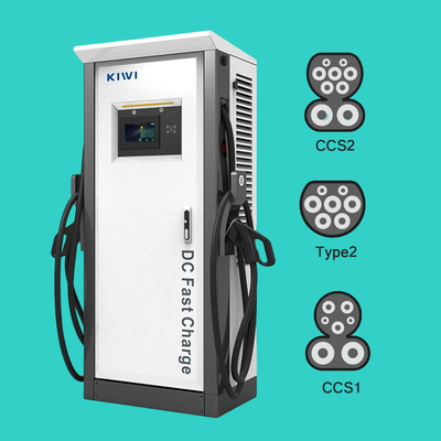 60KW OCPP 1.6J/1.5J CCS2 GBT Chademo Sạc xe điện cấp 3 DC EV Sạc nhanh