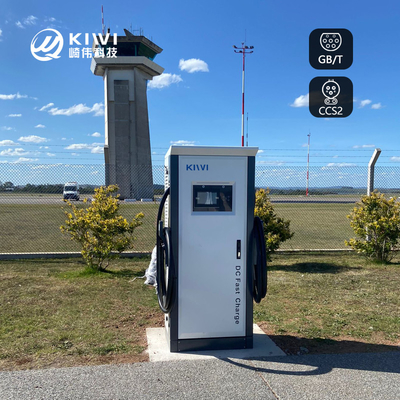 60KW DC CCS2 CHAdeMO Type2 OCPP1.6 Sạc xe điện để sạc nhanh 200V-1000V