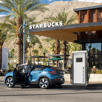 RS485 Khám nhiệt độ kết nối 60KW DC EV sạc cho BMW iX3 loại 2 sạc