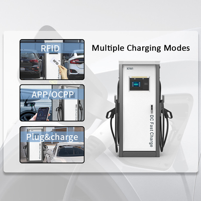 Trạm sạc EV 100kw Phương pháp lắp đặt đứng trên sàn cho xe điện