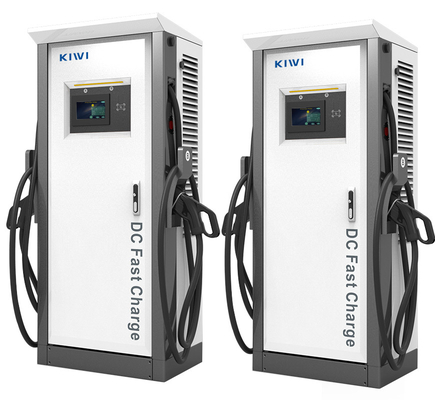 120kw CCS1 CCS2 Xe Chademo EV DC Sân sạc nhanh với tần số lưới 50Hz±10Hz