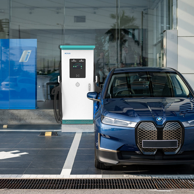 240KW DC Output hiện tại 60kw CCS Chademo EV sạc Ocpp16.j Sạc nhanh súng kép