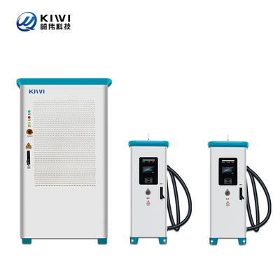 Tiêu chuẩn giao diện CCS1/CCS2 Bộ sạc xe điện thương mại 320KW để sạc nhanh tại KIWI DC