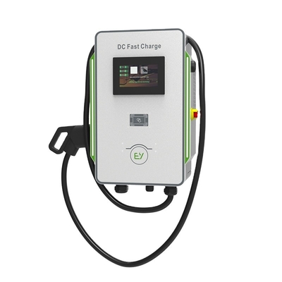 Bộ sạc điện EV SmartDC nhanh 30kW với công tắc bảo vệ rò rỉ và tần số lưới 50Hz±10Hz