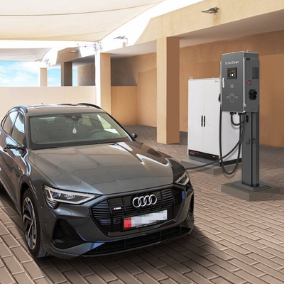 Phương pháp lắp đặt tường / cột 140KW EV Sản xuất thiết bị sạc