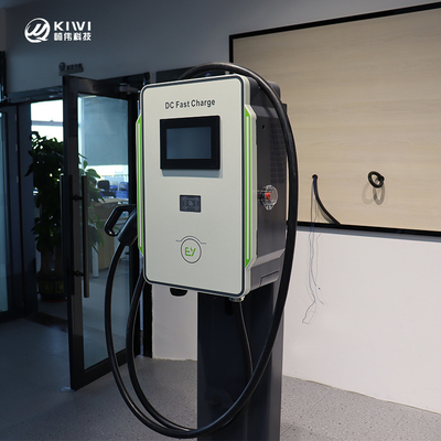 DC Wallbox sạc 30kW 40kW Xe hơi CCS 40A Sạc EV nhanh 600V Tần số lưới 50Hz