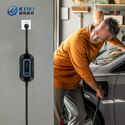 Đài sạc xe điện gia đình di động loại 2 3.5kw AC EV Đài sạc điện EV di động