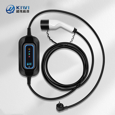 Đài sạc xe điện gia đình di động loại 2 3.5kw AC EV Đài sạc điện EV di động