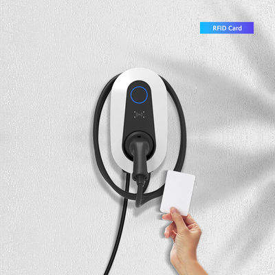 Máy sạc điện thoại điện tử 7kW với cắm Type-1/Type-2/GB/T và RFID