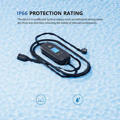 3Bộ sạc xe điện di động 5kW với cắm loại 1 IP67 16A